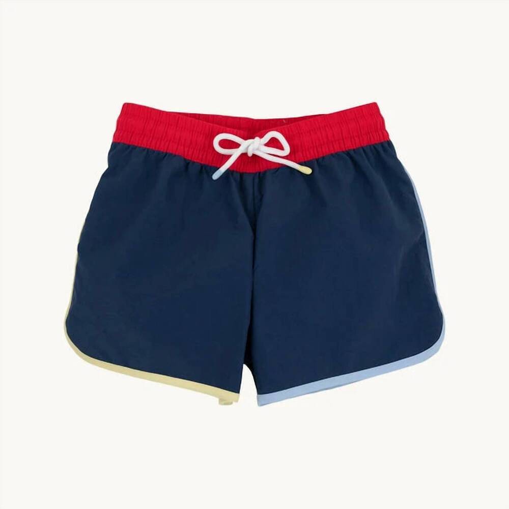 NEW THE BEAUFORT BONNET COMPANY kids' tanner trunks in nantucket navy